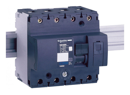 Автоматический выключатель Schneider Electric Acti9 4P 10А (C) 10кА