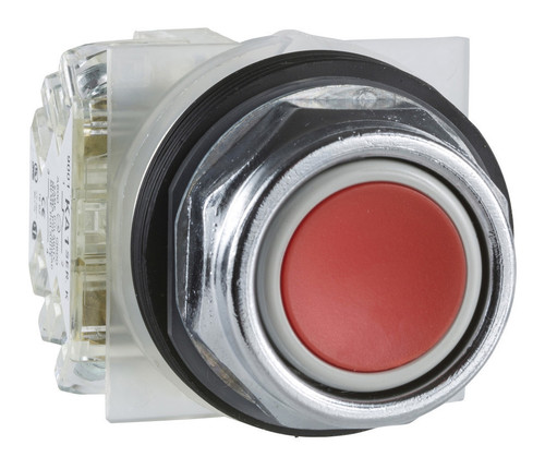 Кнопка Schneider Electric Harmony 30 мм, IP66, Красный