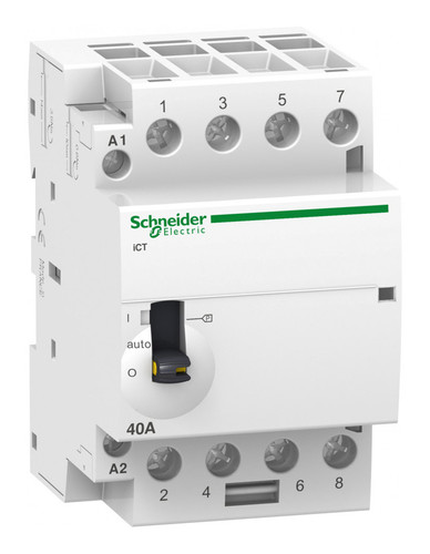 Модульный контактор Schneider Electric iCT 4P 40А 400/24В AC