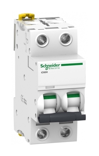 Автоматический выключатель Schneider Electric Acti9 2P 0.5А (C) 70кА