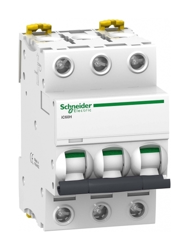 Автоматический выключатель Schneider Electric Acti9 3P 20А (C) 10кА