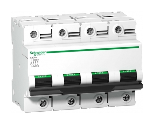 Автоматический выключатель Schneider Electric Acti9 4P 80А (B) 10кА