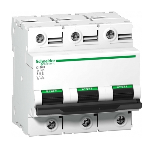 Автоматический выключатель Schneider Electric Acti9 3P 100А (B) 15кА