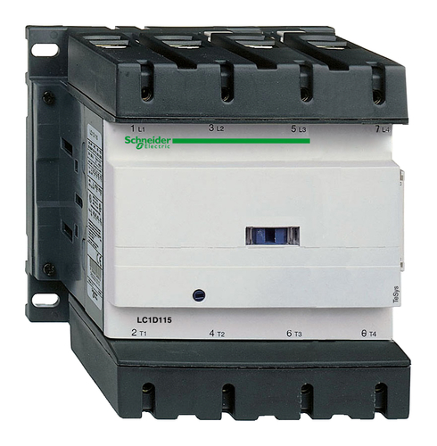 Контактор Schneider Electric TeSys LC1D 4P 200А 440/110В AC 90кВт