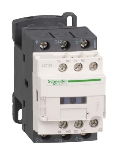 Контактор Schneider Electric TeSys LC1D 3P 12А 440/12В AC 5.5кВт