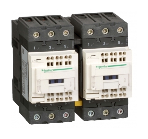 Реверсивный контактор Schneider Electric TeSys LC2D EVERLINK 3P 50А 440/100В AC 22кВт