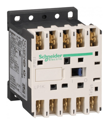 Контактор Schneider Electric Tesys LP1K 3P 6А 400/24В DC 2.2кВт