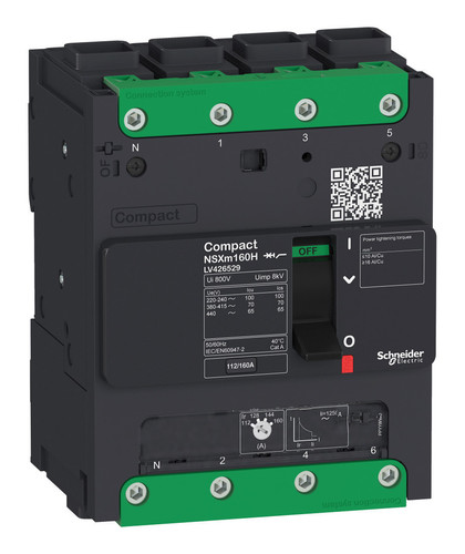 Силовой автомат Schneider Electric Compact NSXm, 16кА, 4P, 16А