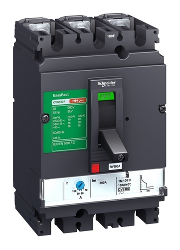 Силовой автомат Schneider Electric EasyPact CVS 100, MA, 36кА, 3P, 50А