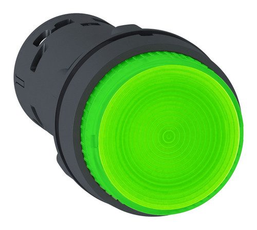 Кнопка Schneider Electric Harmony 22 мм, 230В, IP54, Зеленый