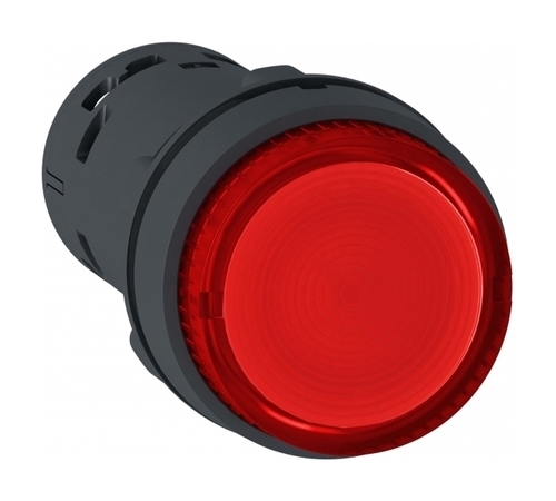 Кнопка Schneider Electric Harmony 22 мм, 230В, IP54, Красный, XB7NJ04M1