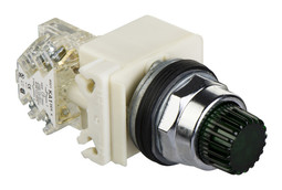 Кнопка Harmony 30 мм, 230В, IP66, Зеленый