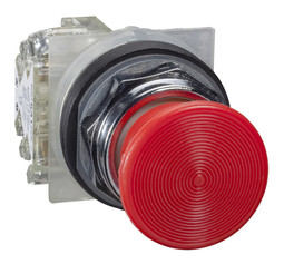 Кнопка Harmony 30 мм, IP66, Красный
