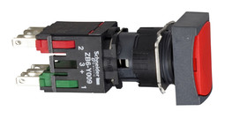 Кнопка Harmony 16 мм, IP65, Красный